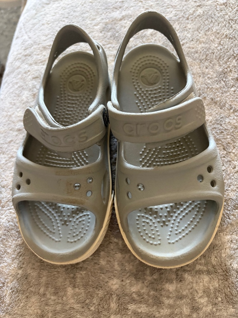 Croc sandals